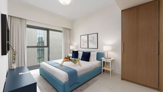 Maison Privee - Elevated Living with Spectacular Burj Khalifa Views - Foto 3, Habitación