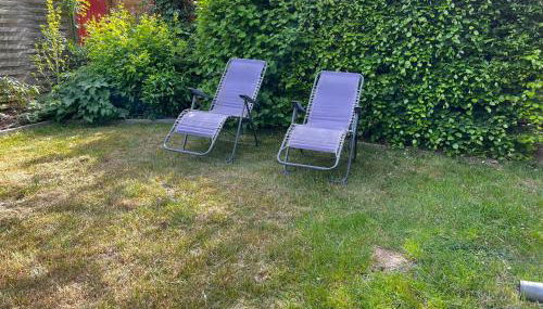 Maisonette Ferienwohnung, fußläufig zum Fleesensee mit eigenem Garten - Foto 3, Garden, Garden view