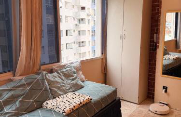 AP frente a praia São Vicente, pé na areia! Bem localizado, Arejado, Promoção! - Foto 17