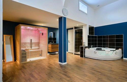 NG Prestige - Nain I Suite Spa Privatif Premium I Jacuzzi - Sauna - Netflix - Projecteur - Foto 38