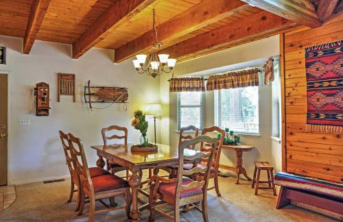 Hot Tub, Deck & Trail Access: Shaver Lake Cabin - Photo 8