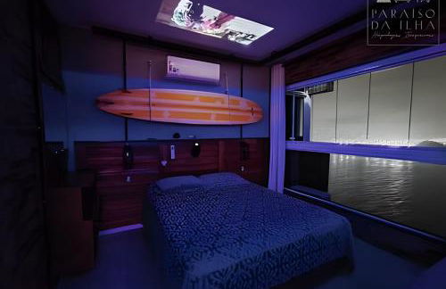 Apartamento Chalé da Ilha - Ar Cond e Super VISTA - Foto 19