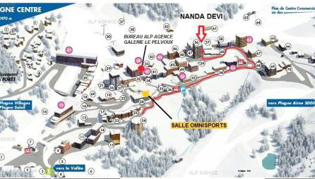 Résidence Le Nanda Devi - 2/3 Pièces 6/7 pers - LE NANDA DEVI 136ND - PLAGNE CENTRE MAE-8984 - Foto 2