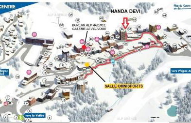Résidence Le Nanda Devi - 2/3 Pièces 6/7 pers - LE NANDA DEVI 136ND - PLAGNE CENTRE MAE-8984 - Foto 2