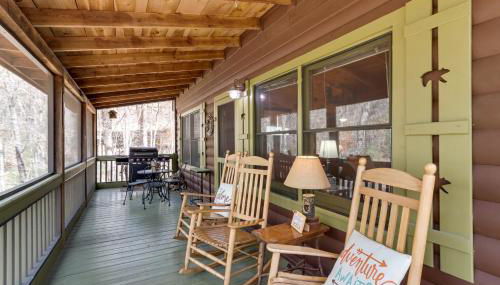 Private Hot Tub! Cherry Beary Den in Blue Ridge - Foto 3
