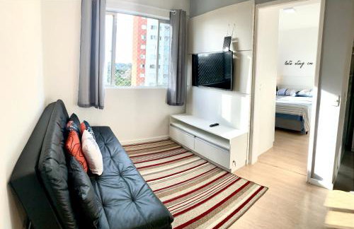 505 - Apartamento Lindo, amplo e decorado, mobiliario moderno, cozinha completa com utensílios , Excelente vista da cidade e localização privelegiada no bairro Bigorrilho proxímo de shopping e parques - Photo 28