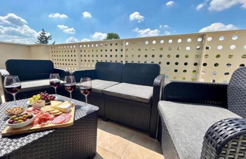 Lumen Chartrain - appartement proche centre-ville, balcon et parking - Foto 6