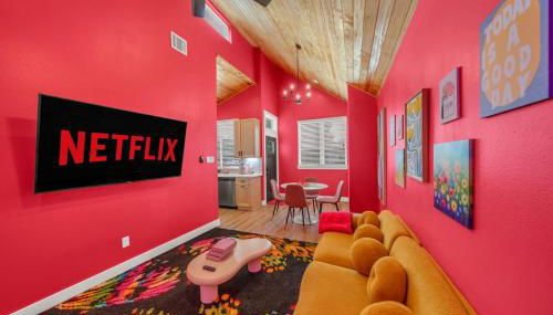 Viral Pink Home Houston B Hot Tub NRG Med Ctr - Foto 3