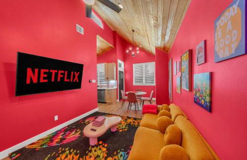 Viral Pink Home Houston B Hot Tub NRG Med Ctr - Foto 3