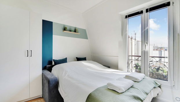 Intimate Studio for 2 People - Batignolles - Foto 2, Habitación