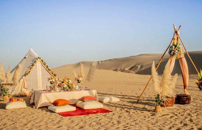 Pique-nique dans le désert d'Ica + Sandboarding - Photo 2