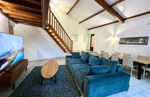 Maison La Clairière - Jardin et parking - 10 pers - 4 chambres - 15 min de Lyon - Foto 47