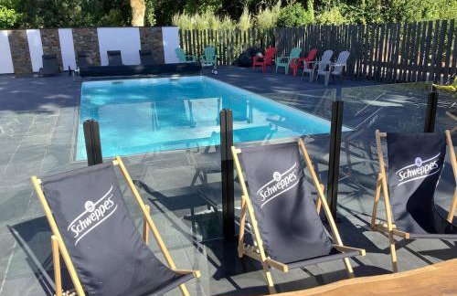 Superbe Villa Néo Bretonne avec Piscine & Plage - Foto 25