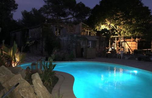 Superbe bergerie en cœur de foret avec piscine privée lac rivière cascades - Foto 25