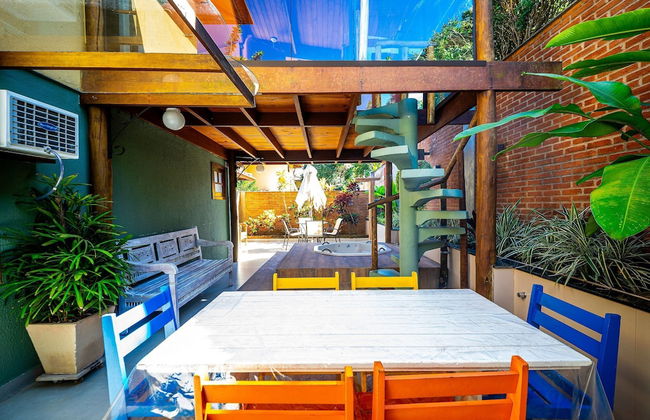 Bz21 Casa com Jacuzzi e churrasqueira - Foto 1