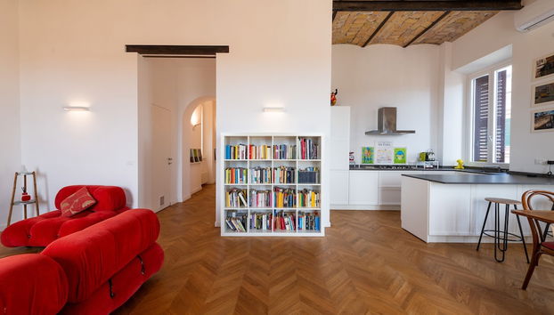 Boho 202 in Rome With 2 Bedrooms and 2 Bathrooms - Foto 5, Habitación