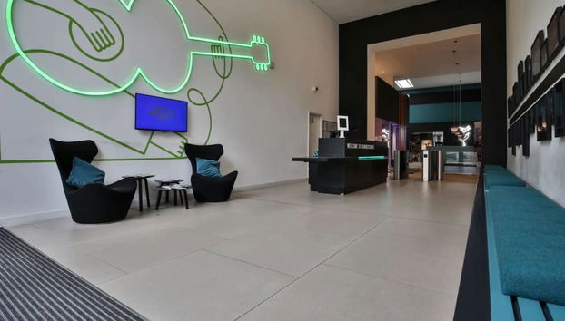 Sala de estar do lobby