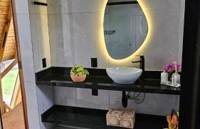 YESHUA - Cabana de Luxo com Hidro, Lago Natural e Adega - Foto 42