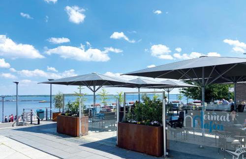 8 Personen Ferienhaus ,,Seegelblick" am Goitzschesee, erste Reihe am Strand mit Sauna, Whirlpool, Kamin, Wallbox & SUP - Foto 57