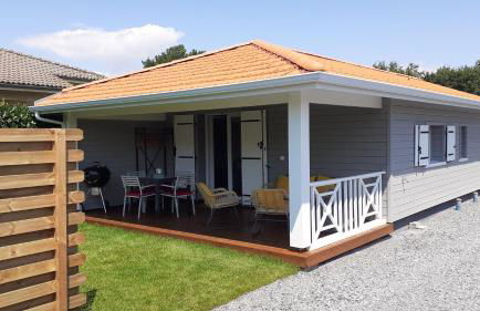 Chalet tout équipé, terrasse - Foto 1