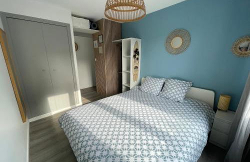 Appartement avec chambre, terrasse et jardinet proche plage, forêt pins, piste cyclable, lac - Foto 3