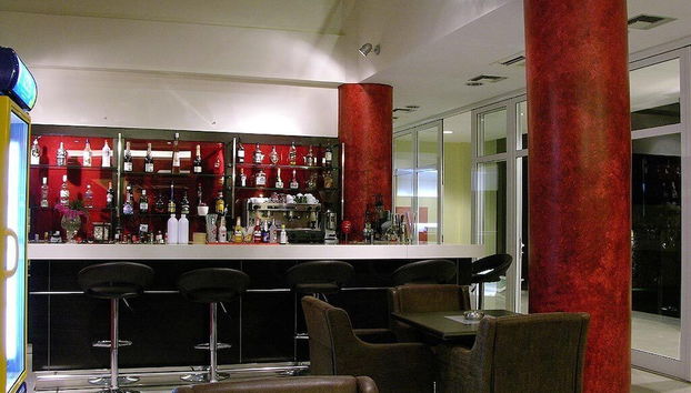 Zona de estar del vestíbulo