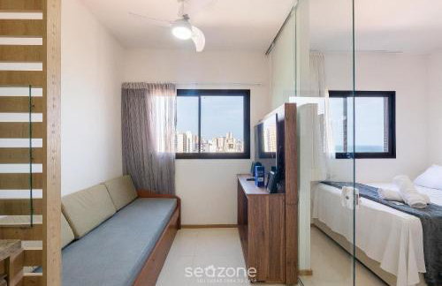 Aptos completos em prédio c/ piscina e academia a 500m da Praia em Salvador- HPAs - Foto 50