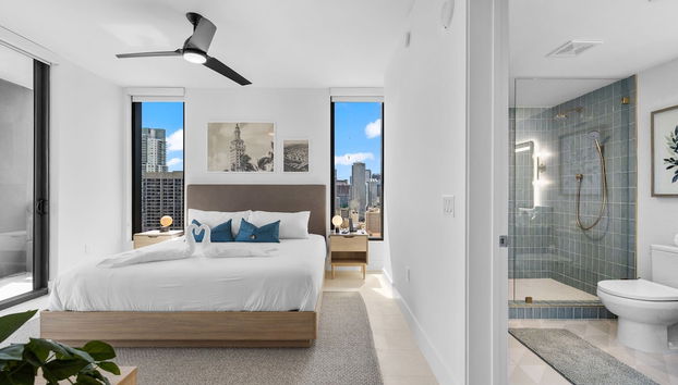 Bayfront 3BR in Downtown Miami - Foto 3, Habitación