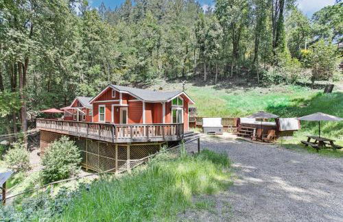 Modern Cabin Retreat with Swim Spa Hot Tub and Air Conditioning - Foto 32