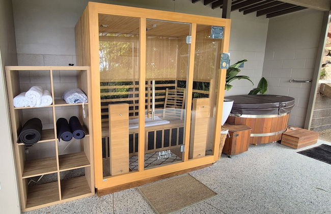 Personal Sauna & Ice-bath at Kookaburra Cabin - Foto 11