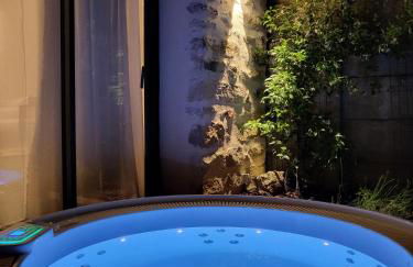 Natural Design Lodge Villa Nomade groupe avec jacuzzi centre de Milly la Forêt ! - Foto 16