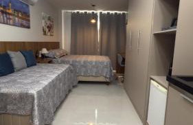 Studio 2 min do Hospital Unimed e Shopping Park Sul - Foto 12