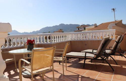 Chalet Athos, Ferienwohnung mit Pool,Dachterasse, Meer und Bergblick in San Juan de los Terreros - Foto 12