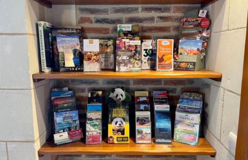 Gîte familial 12 pers. proche Valençay, ZooParc de Beauval et Châteaux de la Loire, parc arboré et jeux - FR-1-591-113 - Foto 21