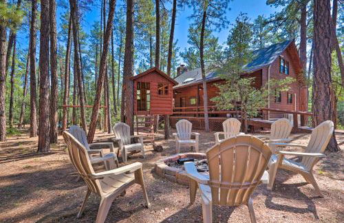 Deck, Games and Fire Pit Modern Pine Cabin! - Foto 3