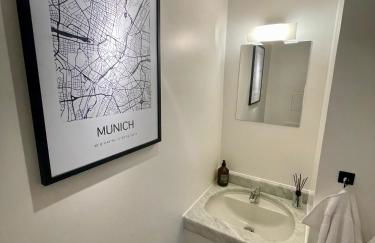 Munich Penthouse with Kitchen, Roofgarden and Parking - Foto 41