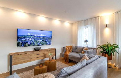 Stilvolles City-Apartment I WLAN l Küche I Zentral I 8P - Foto 7