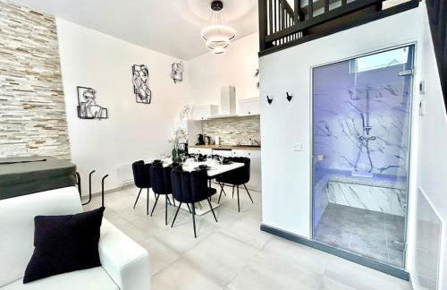 loft des désirs hammam, jacuzzi - Foto 20