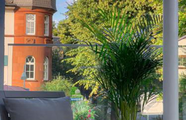 Modernes Wasserfront Wohnung, Terrasse, Parkplatz - Foto 33