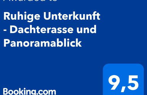 Ruhige Unterkunft - Dachterasse und Panoramablick - Foto 48