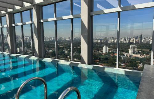 WIDE - Apto 1 dormitório, vaga, piscina panorâmica e academia - Foto 4