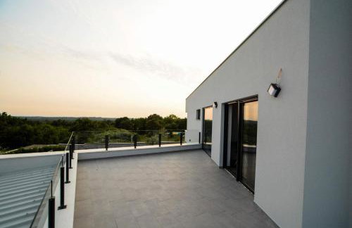 Villa EmMa Istria in Central Istria with sea view, pool heating and underfloor heating - Foto 3