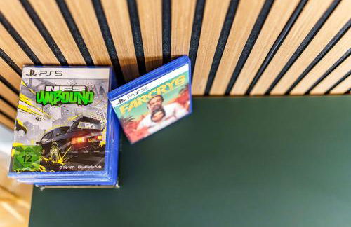 Große Terassen-Wohnung mit Grill, Playstation 5, Billardtisch und Massagesessel - Foto 39