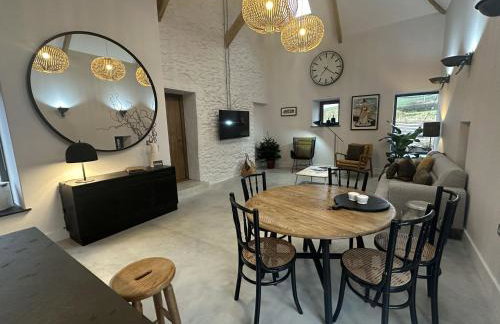 Beudy at Pentrecelyn - a gorgeous barn conversion with hot tub - Foto 1