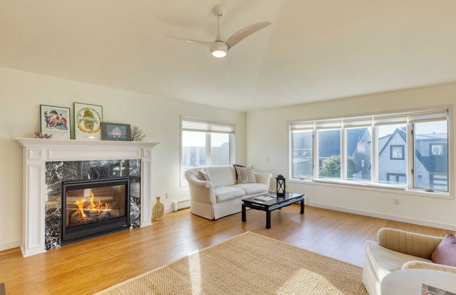 Pacific Breeze Ocean Views, Steps to Cannon Beach, Airy Coastal Retreat - Foto 4