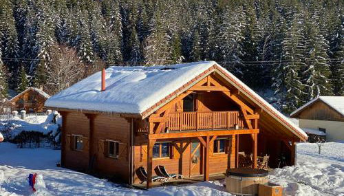 Le Chalet de la Devinière, bain nordique extérieur chauffé - Foto 2