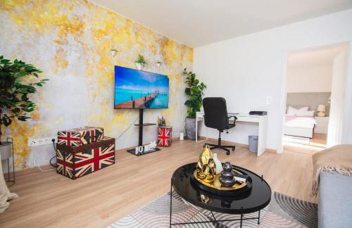 Dortmunder Erdgeschoss-Luxusloft mit großen Balkon, Netflix und 250 Mbytes Highspeed Wifi - Foto 1