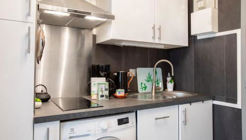 Studio familial de charme 3 Epis Belvédère - Foto 3, stove