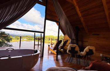 Cabana Água - Cabanas Recanto do Lago - Foto 13