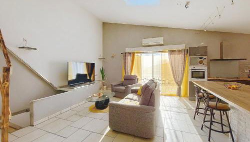 Le 34 degrés sud - 2 chambres - jardinet et jacuzzi - Foto 5, pet friendly